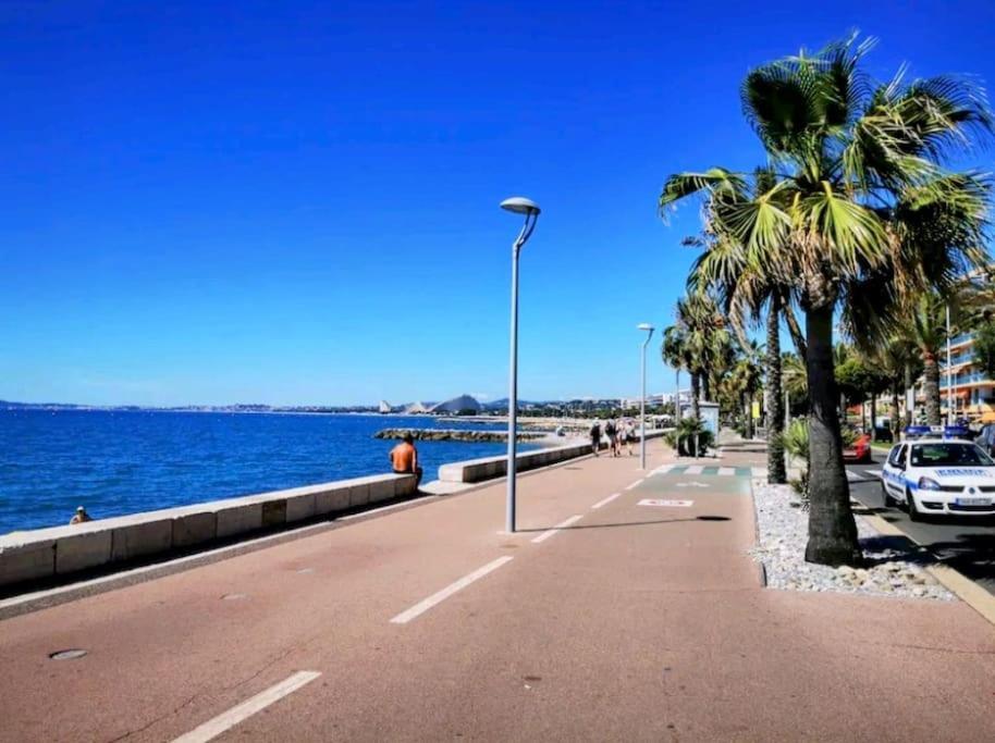 Cocon Marin 4 Studio Proche Mer Parking Wifi Cagnes-sur-Mer Exterior photo